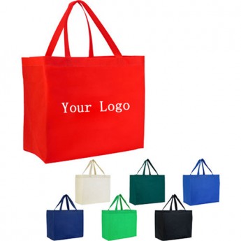 Promotional shopping non-woven tote bag