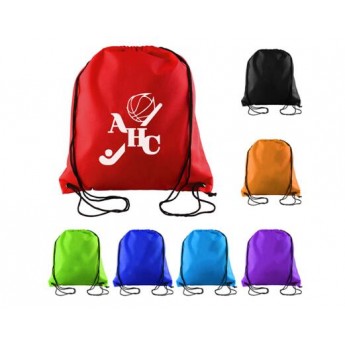 Promotional Sophomore Value-Pack Drawstring Backpacks